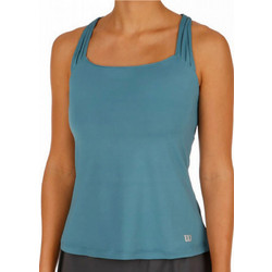 Wilson Core Classic Γυναικείο Αθλητικό T-Shirt Μπλε WRA750204