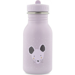 Trixie Mrs. Mouse Παιδικό Μπουκάλι Ανοξείδωτο BPA Free Λιλά 350ml