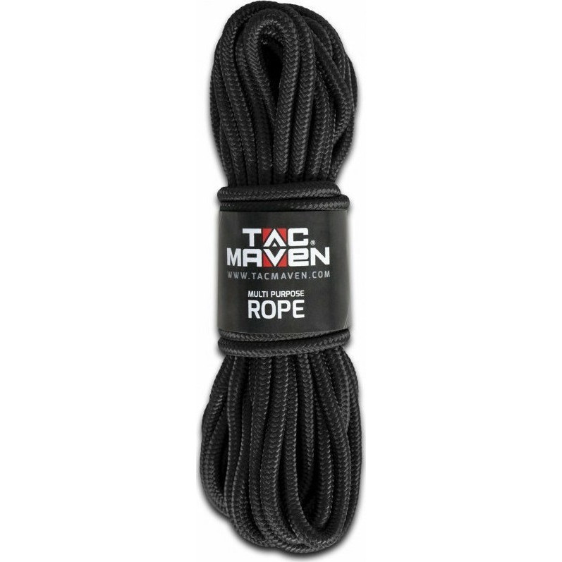 Pentagon Tac Maven Multi Purpose Rope Black Αρτάνη 10mm x 15m