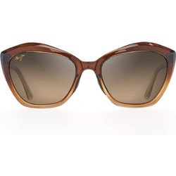Maui Jim HS827-01 Γυναικεία Γυαλιά Ηλίου Πολυγωνικά Κοκάλινα Καφέ με Καφέ Polarized Φακό
