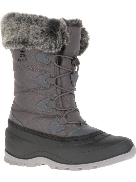 Kamik MOMENTUM3 - Γυναικείες Μπότες Apre ski - Charcoal