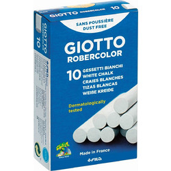 Κιμωλίες Giotto Λευκές σε Κουτί 10 τεμάχια