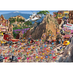 Puzzle Piatnik Francois Ruyer Bicycle Race 1000 Κομμάτια