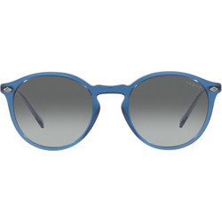 Vogue VO5432S 2983/11 Γυναικεία Γυαλιά Ηλίου Στρογγυλά Κοκάλινα Μπλε με Γκρι Φακό