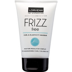 Lorvenn Frizz Free Μάσκα Μαλλιών για Φριζάρισμα για Σγουρά & Βαμμένα Μαλλιά 100ml