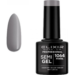 Elixir Semigel 1064 Fossil Ημιμόνιμο Βερνίκι Νυχιών 8ml