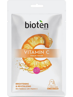 Bioten Vitamin C Κρεμώδης Μάσκα Προσώπου για Λάμψη 20ml