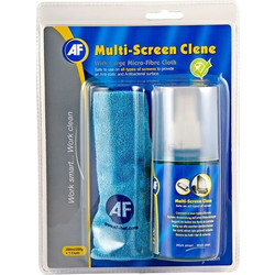Σετ Kαθαρισμού AF Multi Screen Clene Microfibre Σπρέι και Πανάκι - 200ml