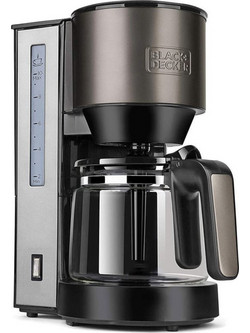 Black & Decker BXCO870E Προγραμματιζόμενη Καφετιέρα Φίλτρου 870W