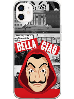 Θήκη La Casa De Papel iPhone 12 mini Flexible TPU (Διάφανη Σιλικόνη)