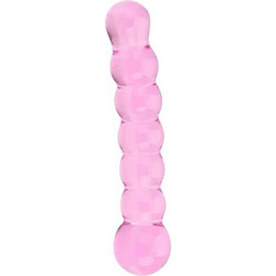 Loving Joy Spectrum Γυάλινο Dildo 16cm Ροζ