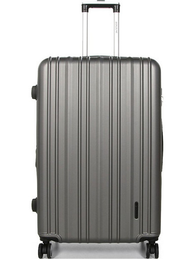 Worldline 27522-07 Βαλίτσα Μεγάλη 74x49x29cm με 4 Ρόδες Γκρι