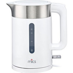 Mics MC17KW22G Ανοξείδωτος Βραστήρας 1.7lt 2200W Λευκός