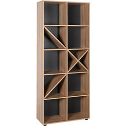 Velco Βιβλιοθήκη 75x30x180cm 622-3682-31