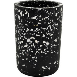 ΠΟΤΗΡΟΘΗΚΗ ΜΠΑΝΙΟΥ TERRAZZO ΜΑΥΡΟ CYCLOPS 004101462