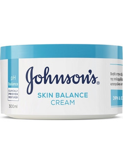 Johnson's Soft Skin Balance Ενυδατική Κρέμα Σώματος 300ml