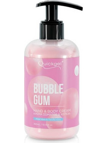 Quickgel Bubble Gum Hand Lotion Ενυδατική Κρέμα Χεριών 300ml