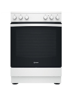 Indesit IS67V5KCW/E Κουζίνα Ηλεκτρική 69lt με Κεραμικές Εστίες 60cm