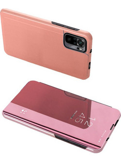 Clear View Case flip case Xiaomi Redmi Note 11 Pro+ 5G (China) / 11 Pro 5G (China) / Mi11i HyperCharge / Poco X4 NFC 5G pink