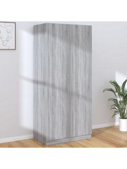 vidaXL Δίφυλλη Ντουλάπα Ρούχων Sonoma 90x52x200cm 815355