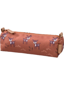 Fresk Deer Κασετίνα Βαρελάκι Καφέ FB980-34