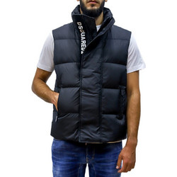 Dsquared2 Αμάνικο Ανδρικό Μπουφάν Μαύρο S74FB0289S54981-900