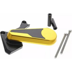 ΣΕΤ ΠΡΟΣΤΑΤΕΥΤΙΚΟ ΚΙΝΗΤΗΡΑ BENELLI TNT 125 17'-22' ΔΕΞΙ ΜΕ ΒΑΣΗ & ΒΙΔΕΣ ΧΡΥΣΟ