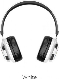 Borofone BO8 Ασύρματα Bluetooth Ακουστικά On Ear Λευκά