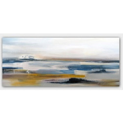 ΠΙΝΑΚΑΣ ΣΕ ΚΑΜΒΑ BLUES & YELLOW 50x120x3εκ