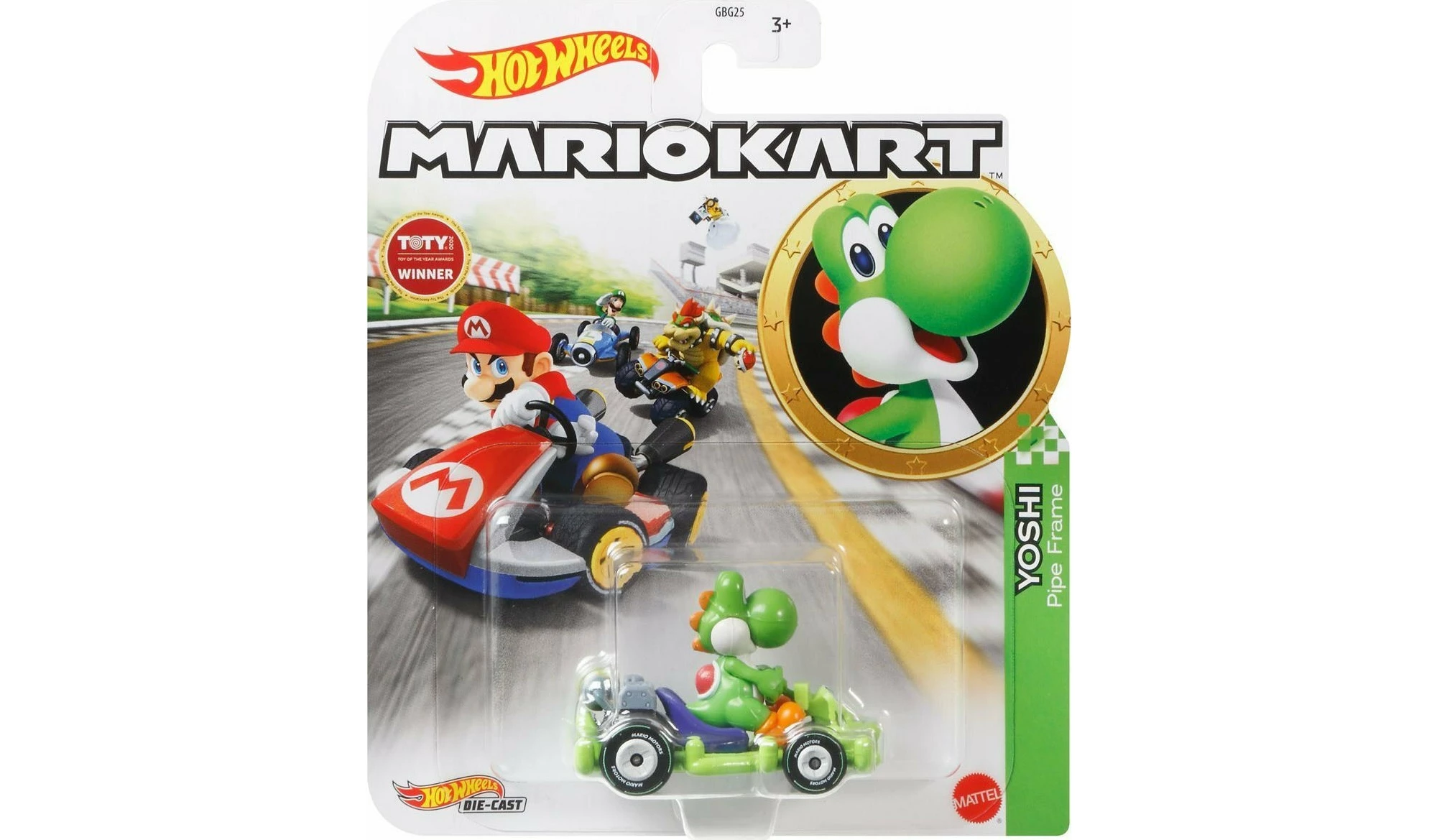 Mattel Hot Wheels Αυτοκινητάκια Mario Kart Yoshi Gbg25grn19 Bestpricegr 3010