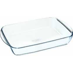 Pyrex Excellence Πυρίμαχο Γυάλινο Ταψί Ορθογώνιο 40x26x5.5cm