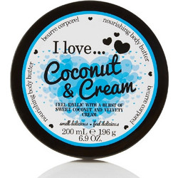 I Love Coconut & Cream Ενυδατικό Butter Σώματος 200ml