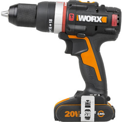 WORX WX-JCR Κρουστικό Δραπανοκατσάβιδο Μπαταρίας Brushless 20V
