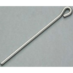 Baufox - Ντίζα ανάρτησης με κρίκο Φ4mm, μήκος 75cm, 50τεμάχια/δέμα