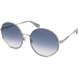 Marc Jacobs MARC1047/S KUF/08 Γυναικεία Γυαλιά Ηλίου Στρογγυλά Μεταλλικά Μπλε με Μπλε Degradee Φακό