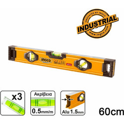 Επαγγελματικό Αλφάδι Βαρέος Τύπου Ingco (HSL08060) - 60cm HSL08060