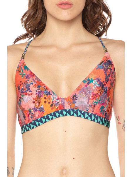 Superdry Tropical Bikini Top Τριγωνάκι Πολύχρωμο W3010285A-6W0