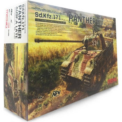 MENG German Medium Tank Sonderkraftfahrzeug 171 Panther Ausf. Late Συναρμολογούμενο Πλαστικό Μοντέλο Τανκ 1:35