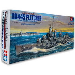 Tamiya U.S. Navy DD445 Fletcher Συναρμολογούμενο Πλαστικό Μοντέλο Καραβιού 1:350