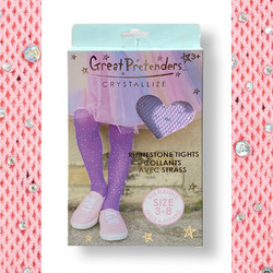 Great Pretenders Παιδικό Καλσόν με Στρας Ροζ (3-8 Ετών)