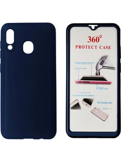 Powertech Back Cover Body 360 Blue (Galaxy A20)