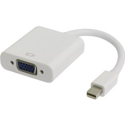 Display port Mini Male 0.20m To VGA Female White CAB-DP067