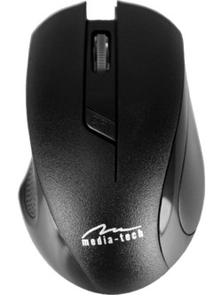 Media-Tech MT1114 Ασύρματο Ποντίκι Black