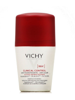 Vichy Clinical Control Γυναικείο Αποσμητικό Roll On 96h 50ml
