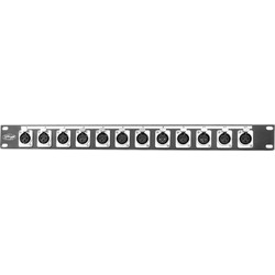 STAGG DP12XFH 12 XLR ΘΗΛΥΚΑ 1U RACK