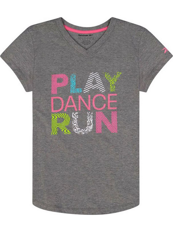Reebok Play Παιδικό T-Shirt Κοντομάνικο Γκρι H4385RGI