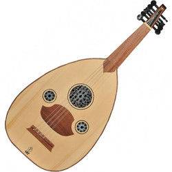 SAZ 166C-BS Walnut-Black Ούτι με Θήκη