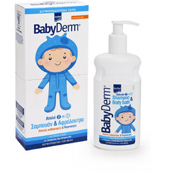 InterMed Babyderm Delicate Shampoo & Body Bath με Αντλία 300ml