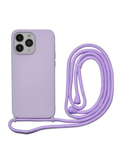 Vivid Silicone Cover Lace Apple iPhone 14 Pro Max Lilac