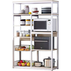 Pakoworld Leena Ραφιέρα Ξύλινη 8 Θέσεων 80x34x142cm